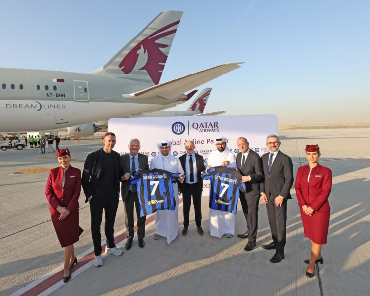 Qatar Airways Devient Partenaire Mondial De LInter Milan Sponsoring Fr