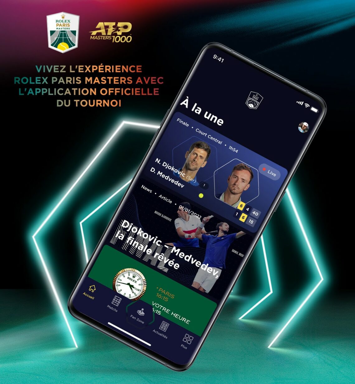 CBTW nouveau partenaire technologique du Rolex Paris Masters